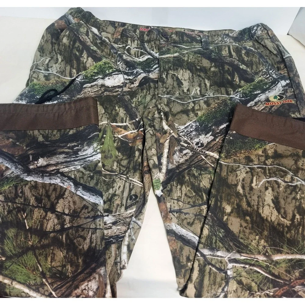 Mossy Oak XXL (44-46) Camo Hunting Cargo Pants Outdoor Casual‎ Mens